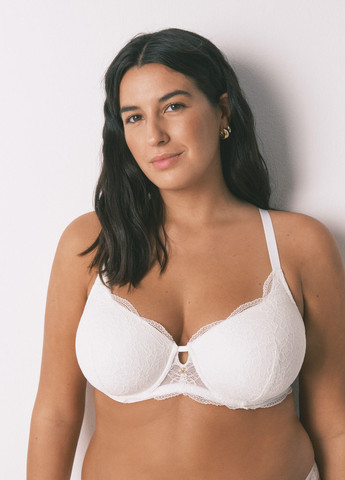 Белый бюстгальтер Women'secret с косточками полиамид