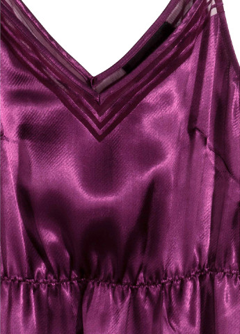 Фиолетовое вечернее платье H&M