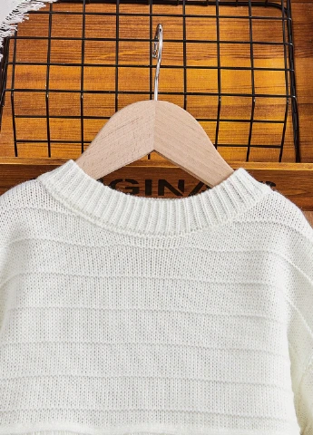 Белый демисезонный джемпер джемпер SHEIN