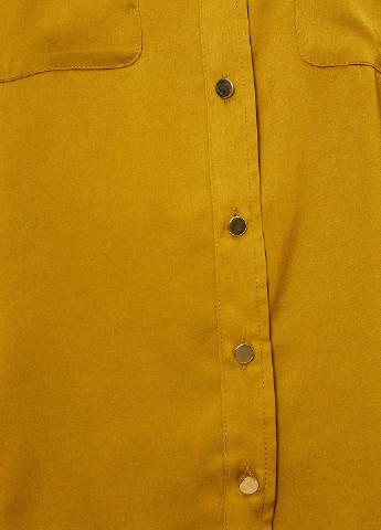 Горчичная демисезонная блуза KOTON