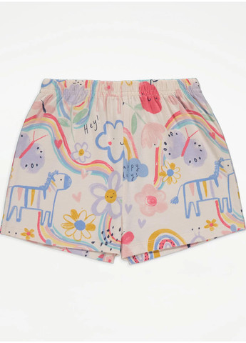 Бежевый летний комплект (майка, шорты) George