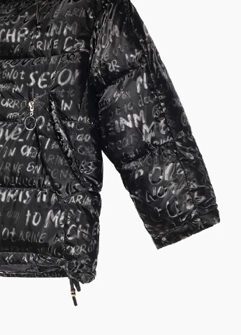 Чорна зимня куртка Venidise