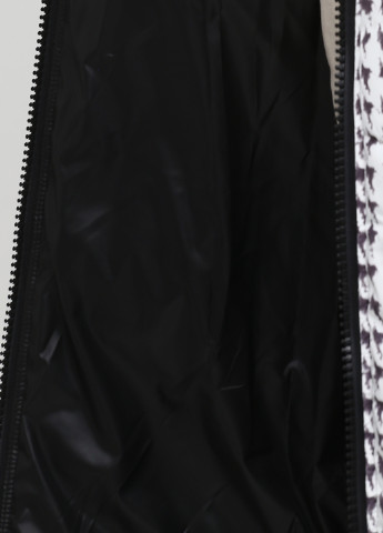 Черно-белая демисезонная куртка Ricco