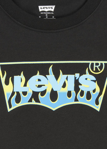 Чорна літня футболка Levi's