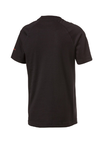 Черная летняя футболка с коротким рукавом ENERGETICS