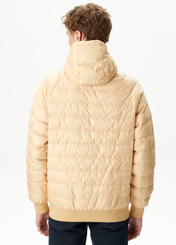 Бежева демісезонна куртка двостороння Lacoste