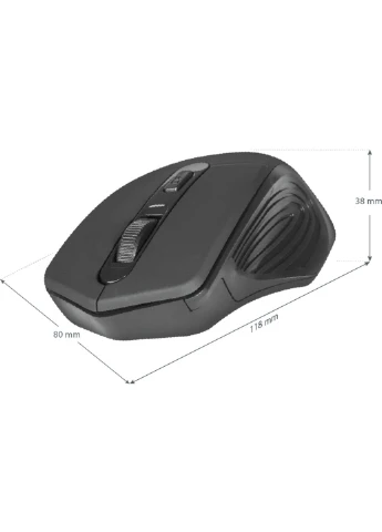 Мышка Datum MB-345 Black (52345) Defender (253546068)