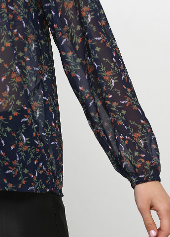 Тёмно-синяя блуза Friendtex