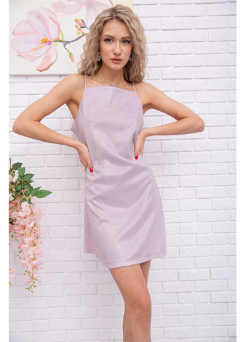 Світло-рожева коктейльна сукня з відкритою спиною Ager меланжева
