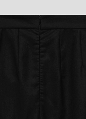 Черная кэжуал однотонная юбка JUL