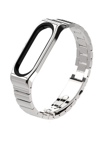Ремінець для фітнес-браслета Premium для Mi Band 3/4 металевий Silver XoKo premium для mi band 3/4 металлический silver (156223604)