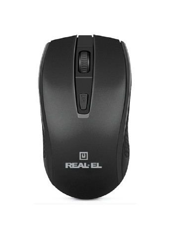Мишка RM-308 Wireless Black Real-El (252632927)