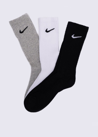 Гольфы (3 пары) Nike value cotton crew training sock (3 pair) (184153391)