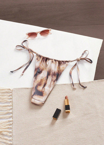 Цветные купальные трусики тай-дай SHEIN