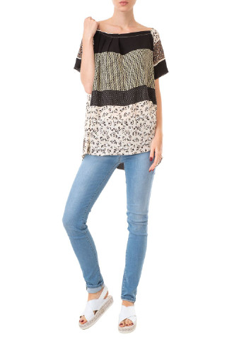 Комбінована блуза Imperial