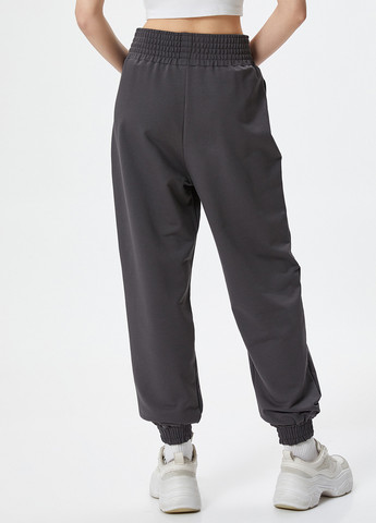 Темно-серые кэжуал демисезонные джоггеры брюки KOTON