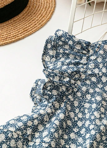 Комбинированная блуза SHEIN