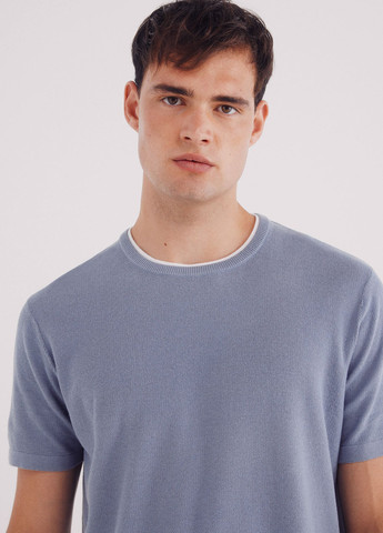 Блакитна футболка Springfield