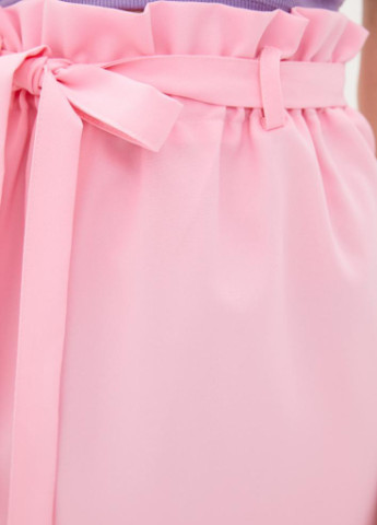 Розовая кэжуал однотонная юбка Podium колокол