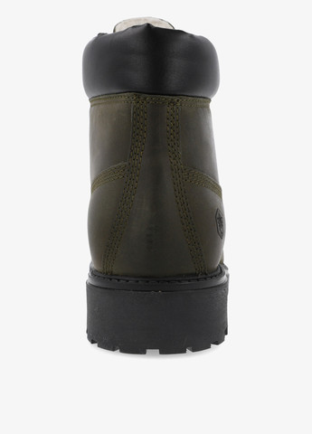 Темно-коричневые осенние ботинки тимберленды Lumberjack