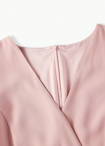 Світло-рожева кежуал сукня футляр SHEIN однотонна