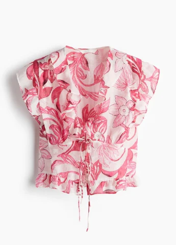 Белая блузка H&M