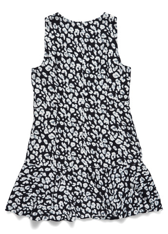 Темно-синее кэжуал платье годе Banana Republic леопардовый