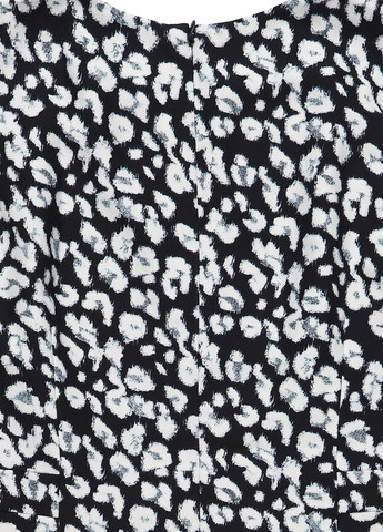 Темно-синее кэжуал платье годе Banana Republic леопардовый