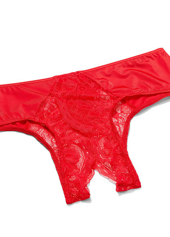 Червоний демісезонний комплект (бюстгальтер, трусики) Victoria's Secret