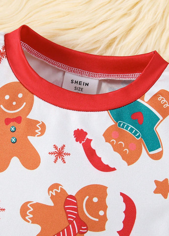 Комбінована зимня піжама (світшот, штани) SHEIN