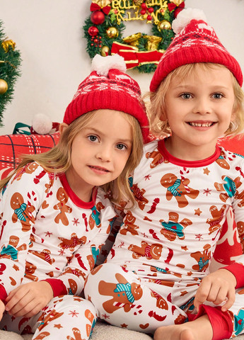 Комбінована зимня піжама (світшот, штани) SHEIN