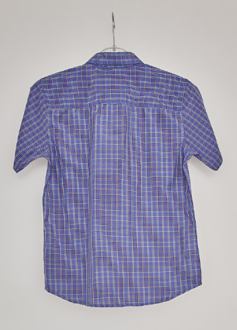 Синяя кэжуал рубашка DC Shoes с коротким рукавом