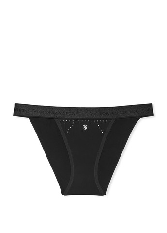 Черный демисезонный комплект (бюстгальтер, трусики) Victoria's Secret