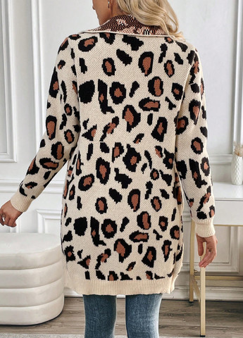 Разноцветный демисезонный кардиган SHEIN