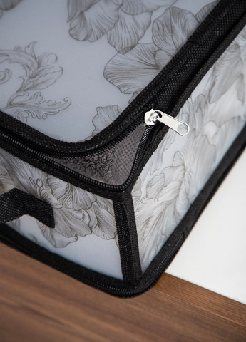 Кошик з кришкою та блискавкою, 30x28x15 см IDEA HOME (330253966)