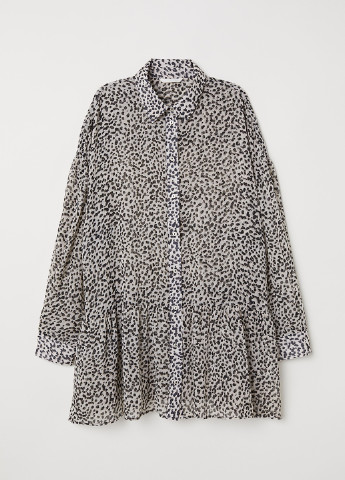 Комбинированная демисезонная блуза H&M