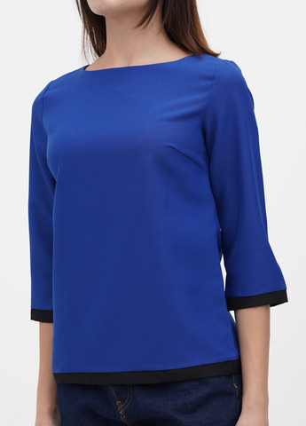 Синя літня блуза Maurini