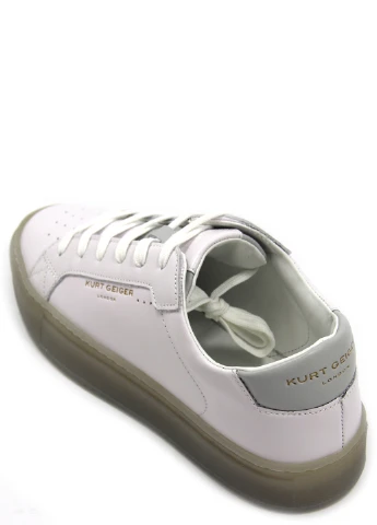 Белые мужские кеды Kurt Geiger