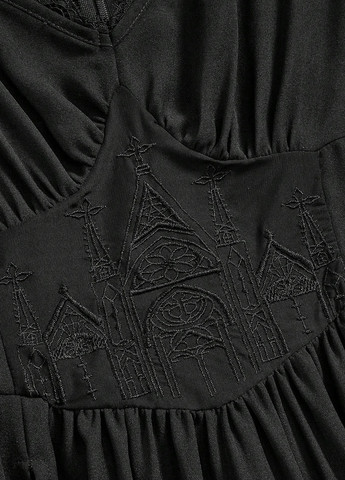 Чорна вечірня, кежуал сукня з відкритими плечима SHEIN однотонна