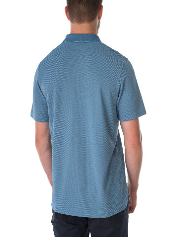 Голубой футболка-поло для мужчин Ragman однотонная