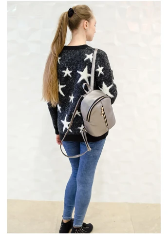 Жіночий рюкзак 24х19х10 см Sambag (252154967)