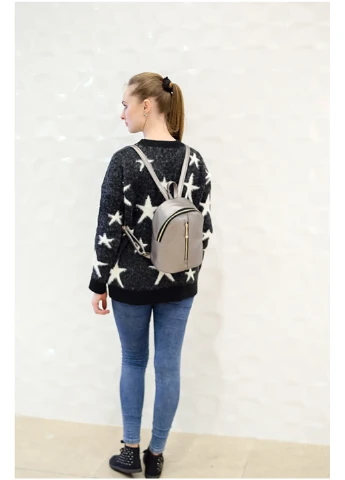 Жіночий рюкзак 24х19х10 см Sambag (252154967)