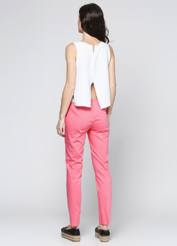 Розовые кэжуал демисезонные брюки P.A.R.O.S.H.