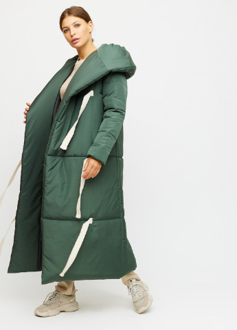 Темно-зеленая зимняя пальто тейлор Karree Куртка