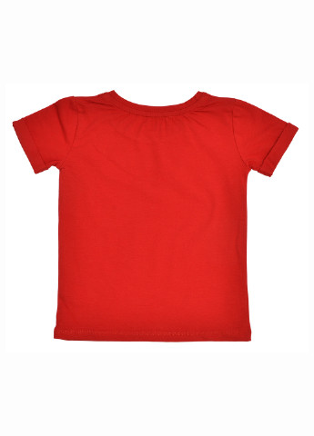 Червона демісезонна футболка Фламинго Текстиль