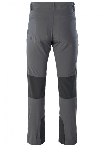 Темно-серые кэжуал демисезонные зауженные брюки Hi-Tec