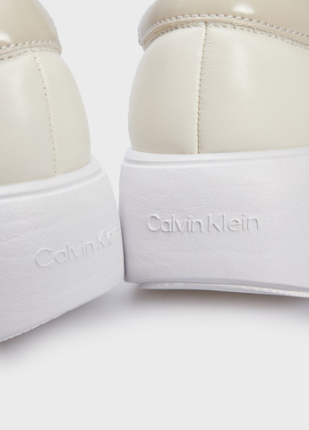 Бежевые кеды Calvin Klein