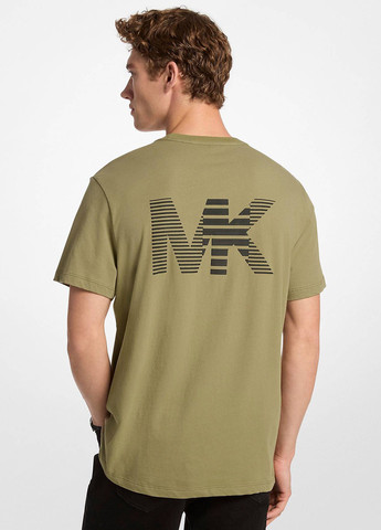 Зеленая футболка Michael Kors