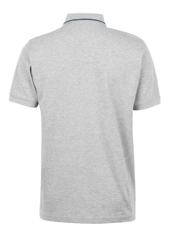 Светло-серая футболка-поло для мужчин Pierre Cardin меланжевая