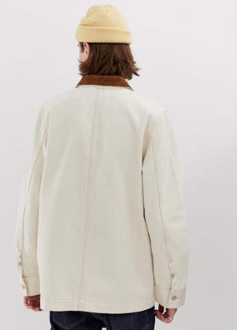 Молочная демисезонная куртка джинсовая Weekday